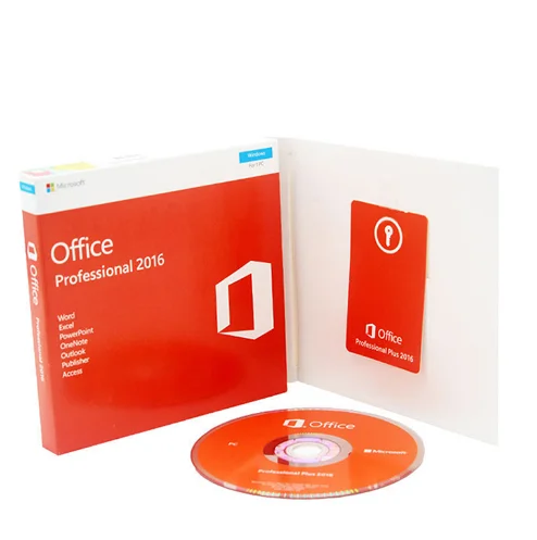 

Brand new Microsoft Office 2016 Professional Plus Retail Key With DVD original package Office 2016 Pro Plus online activation