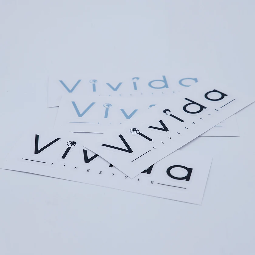 
Custom Brand Name Logo Printed Vinyl Transfer Sticker Printing 