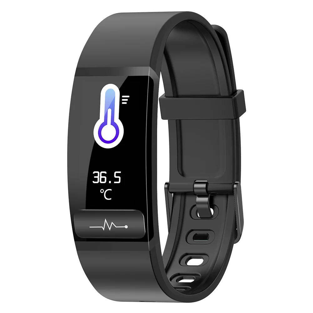 

Adult Fitness Tracker bracelet Body Temperature Heart Rate Blood Pressure Oxygen Health Smart Watch