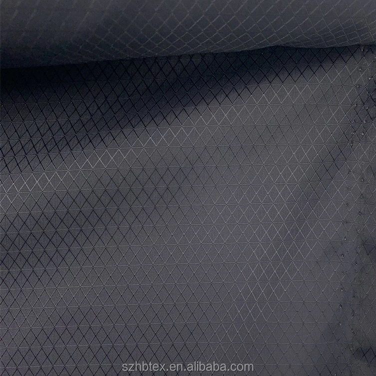 40d 1.7oz Diamond Hybrid Ripstop Nylon Fabric Diamond With Box Ripstop