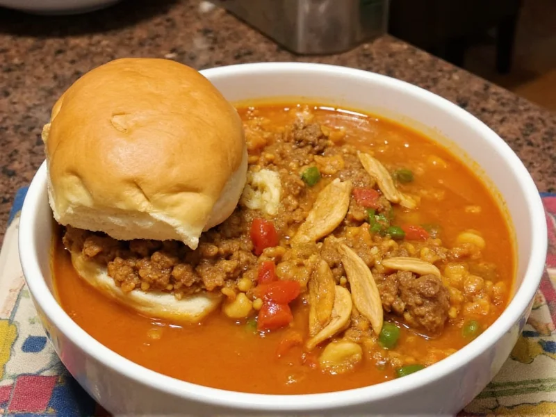 Sloppy Joes with Chicken Gumbo Soup Recipe Explained