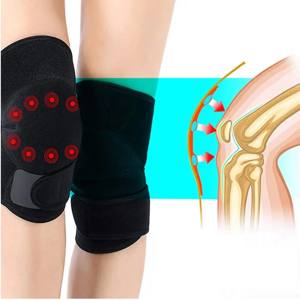 

Tourmaline Knee Pads Far infrared Self-heating Knee Support Magnetic Knee Brace for Arthritis Pain Relief
