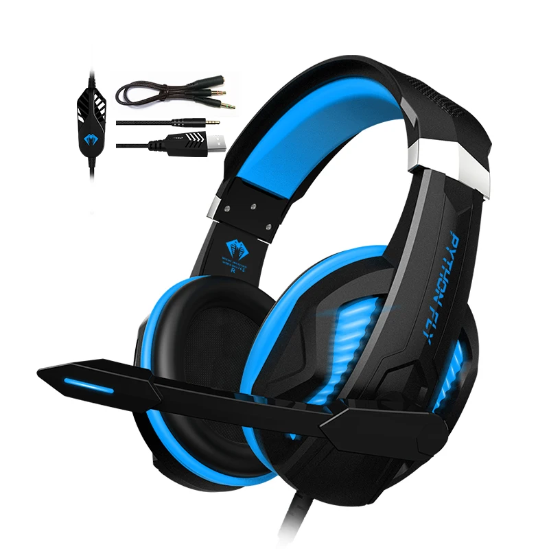 

Free Sample Auriculares Con Cable Gaming Kulaklik 71 Headphones Casque PS5 Gaming Headset With Mic RGB For Logitech PC