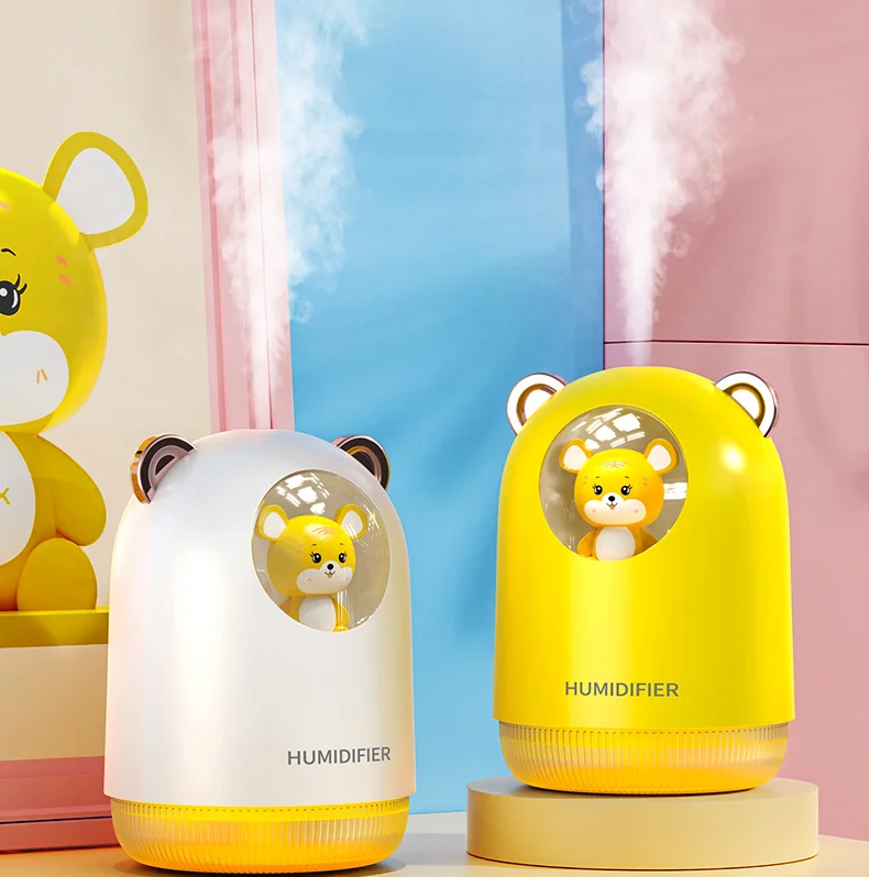 

300ml cute humidifier for bedroom Cool Mist Humidifiers for Bedroom Home Travel Office