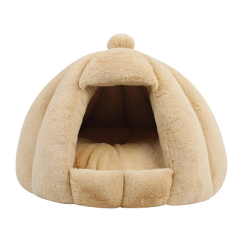 

Creative Pet Dog House Nest Luxury Bed Catton Pet Cat Dog House Nest House For Dog, Khaki,gray,light tan