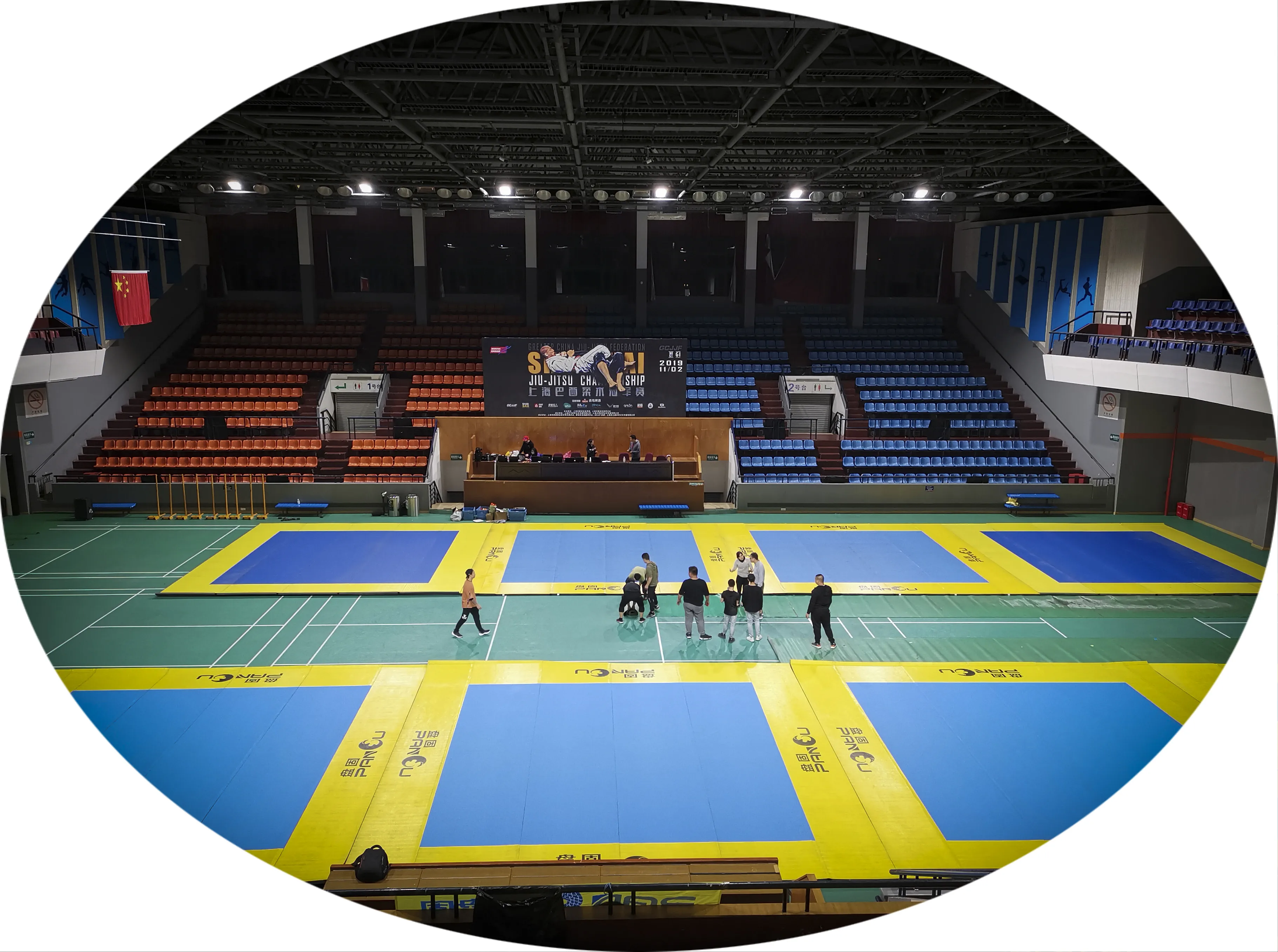 Rolled Wrestling Sports Taekwondo Combat Puzzle Foam Rollout Mat Mma Bjj Floor Tatami Mats Buy