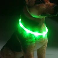 

High Quality USB Powered Led Dog Collar Rechargeable Light Up Dog Safety Collar