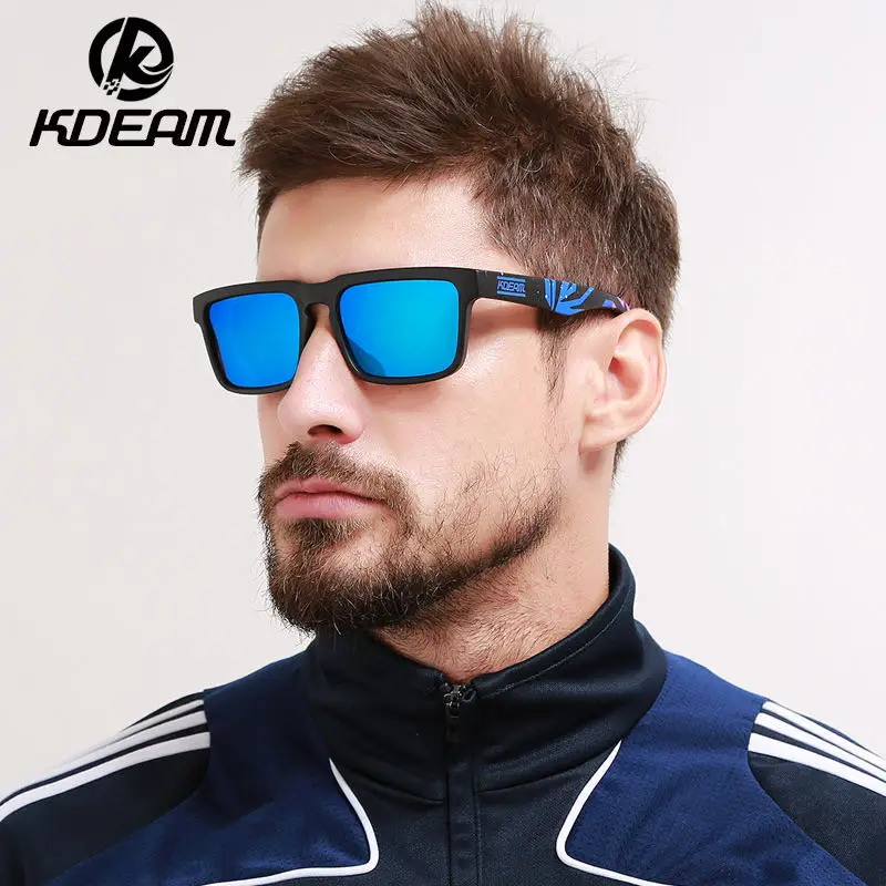

KDEAM CE UV400 Men Torege Branded Sports Polarized Sunglasses New 2020 sunglasses