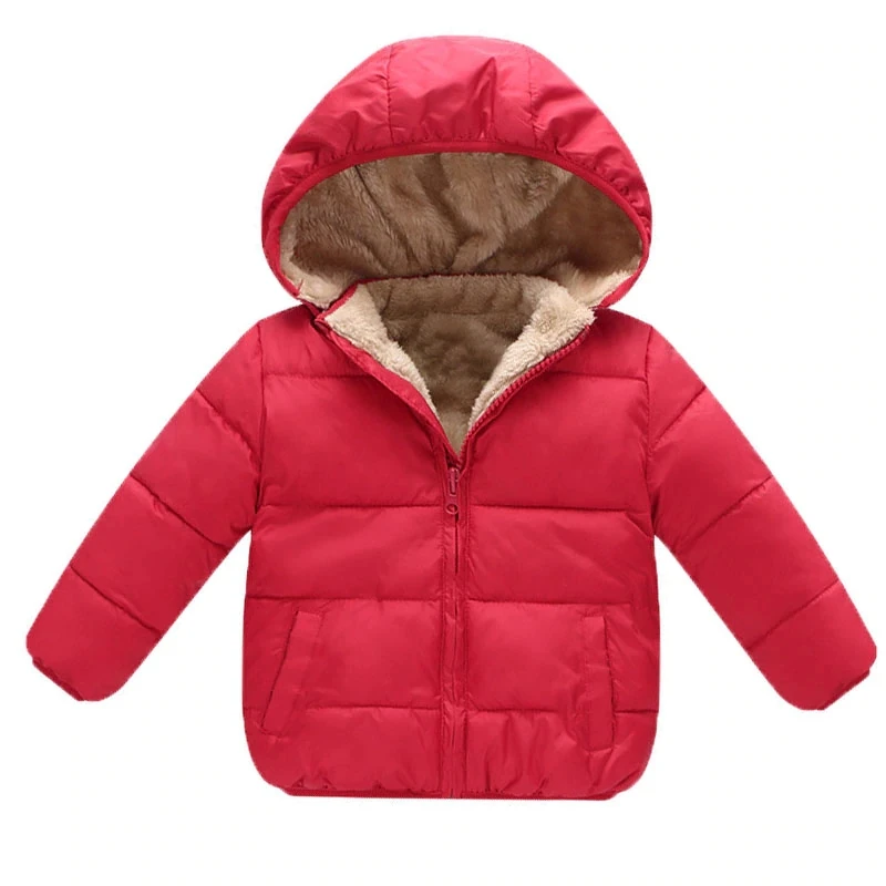 

2020 Winter Baby Boys Jackets Girls Cotton Snowsuit Coats Baby Thicken Warm Velvet Parkas Kids Boy Jackets Outerwear clothes