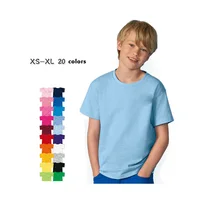 

Cheap promotion clothes kids 95% cotton 5% spandex screen printing design your own children t shirt