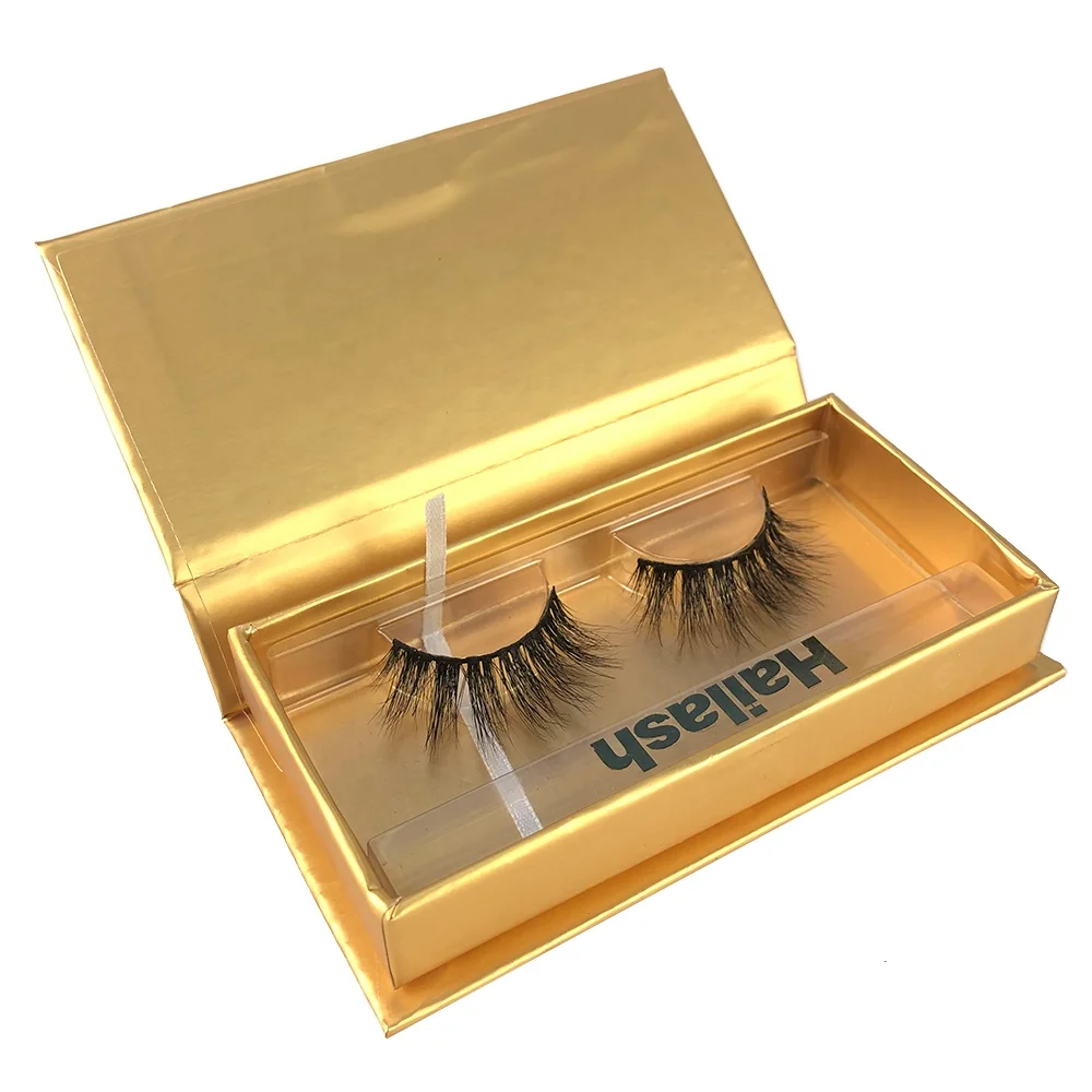 

Hailash hot sell 3d siberion mink eyelashes private label 5d faux mink eyelashes