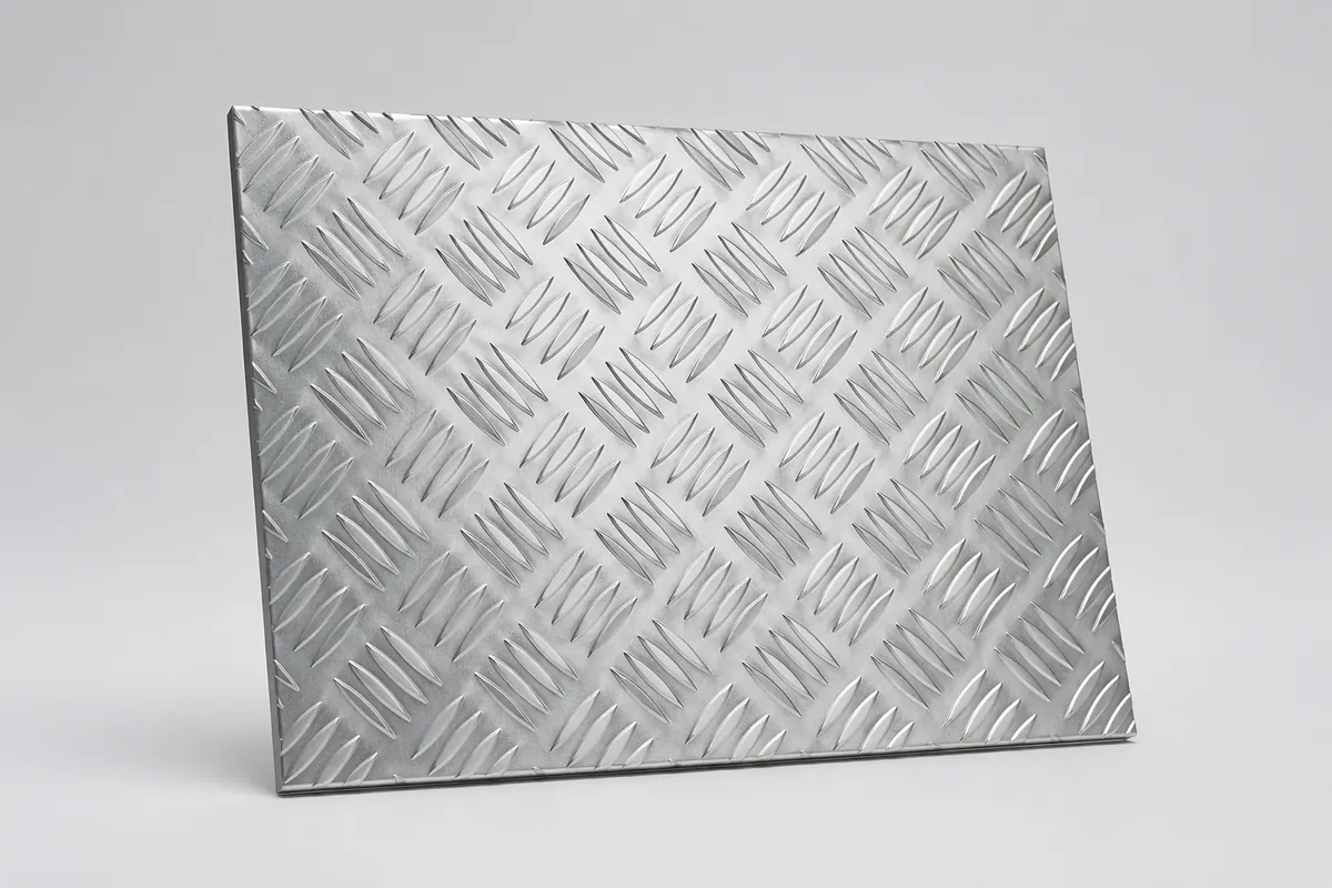 Galvanized Chequered Plate, grades Q235B / DX51D