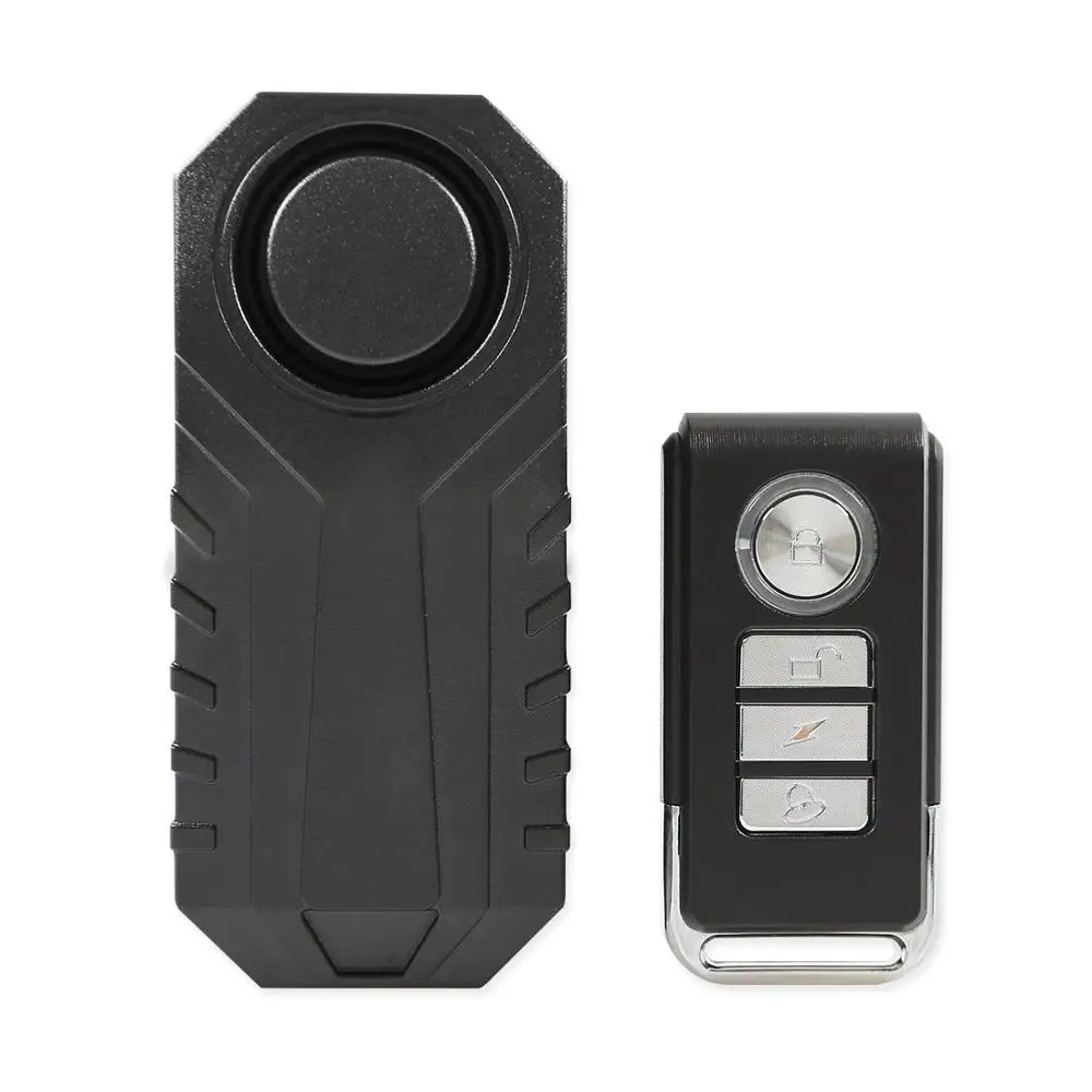 

Bike Alarm with Remote 113dB Wireless Anti-Theft Vibration Motorcycle Bicycle Alarm Vehicle Security Alarm System