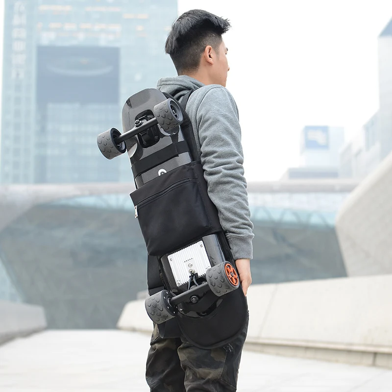 

2021 new style Skateboard Unisex Gender Backpack Bag for school electric skateboard bag
