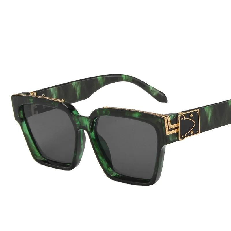 

Fashion Square Sunglasses Men Driving Sun Glasses branded designer shades xxx logo printing sunglasses
