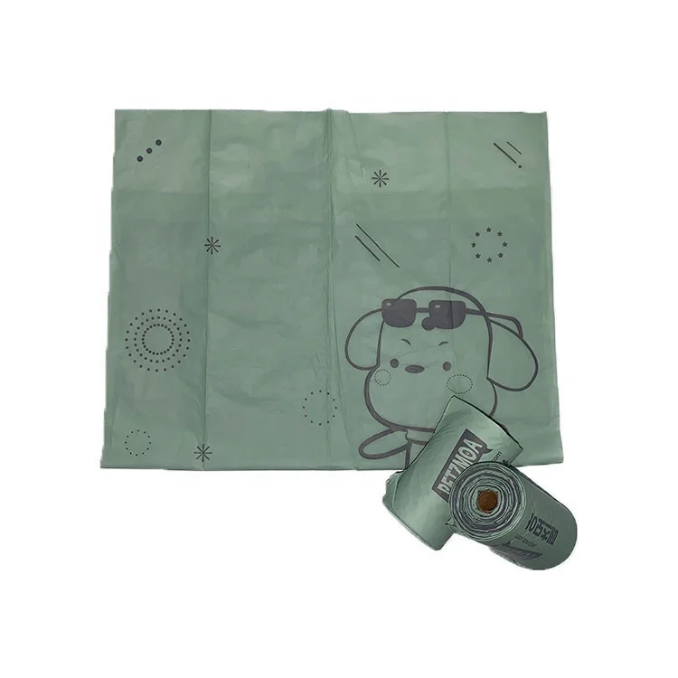 

Custom Printed Earth-friendly Biodegradable Scented Pet Dog Poop Bags Pet Cleaning & Grooming Products for Small Animals, Customized color