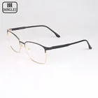 Vintage fancy stylish unisex metal anti blue light computer spectacle frames eyeglasses