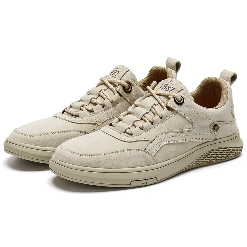 

Footwear fashion comfortable leather sneakers sports man casual shoe 2021