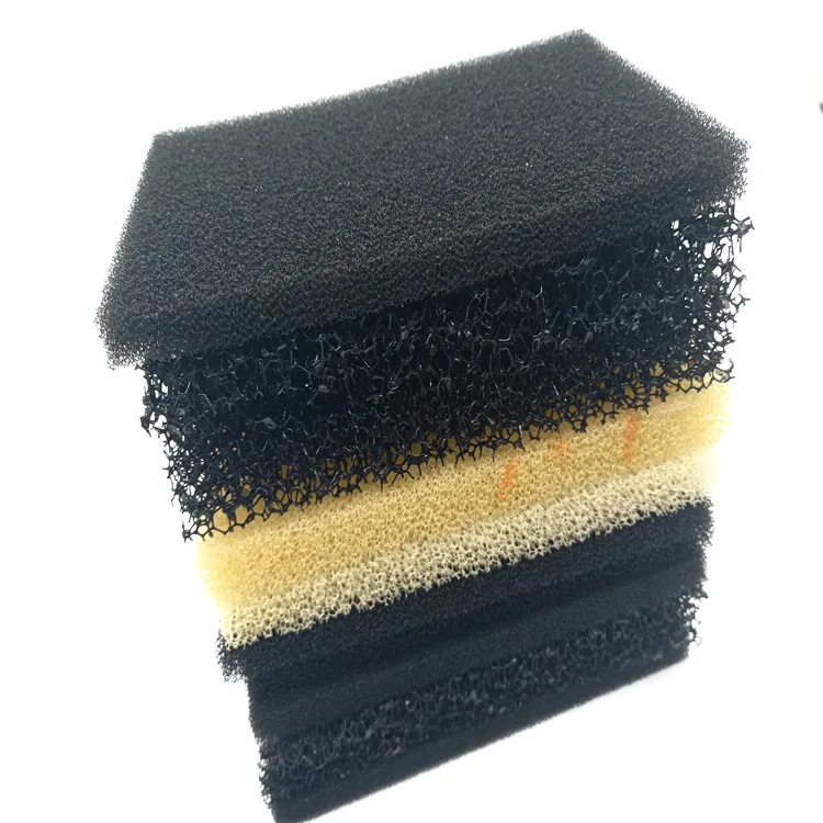 wholesale Flexible Polyurethane filter sponge sheet for aquarium