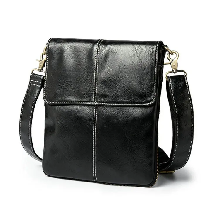 Custom New Fashion Mobile Phone Pu Leather Sport Side Chest Sling Crossbody Luggage Travel Shoulder Messenger Bag for Men Women