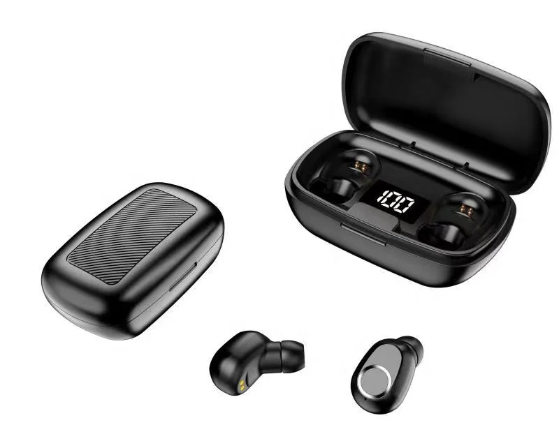 

New Arrival L22 Pro Sports Wireless Headsets TWS Headphone Sweatproof In-ear BT Earphones Mini Noise Cancelling Earbuds