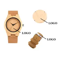 

OEM Wholesale Custom Logo Bamboo Wooden Watches for Men and Women Classic