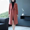 Comfortable Fitness Lamb Boiled Sheep Fur Coat Double Face Wool Coat