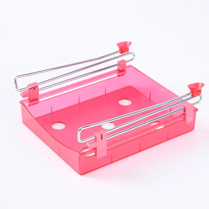 

Kitchen Refrigerator Fresh-keeping Partition Layer Multi-Packet Plastic Drawer Holder Wholesale
