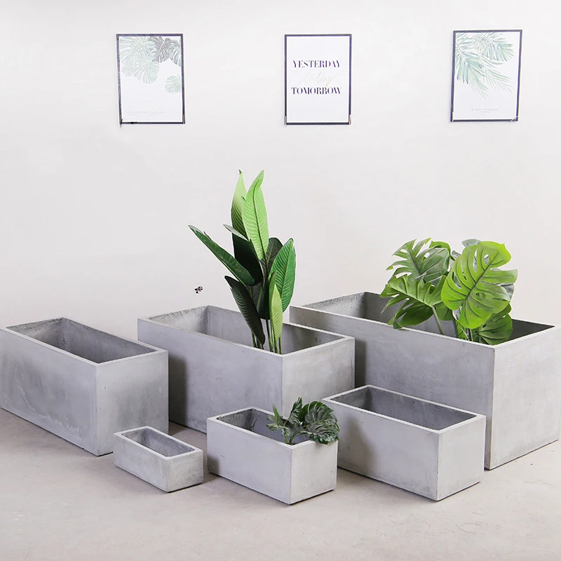 

Holiday Specials Outdoor Cement Nordic Big Flower Box