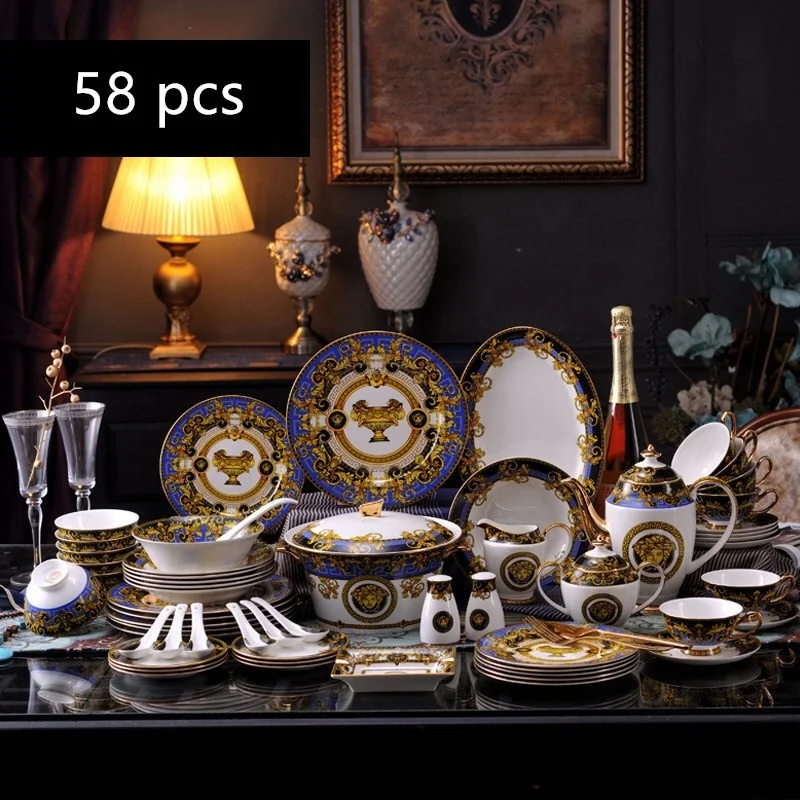 

Royal porcelain dinnerware ceramic dinner set