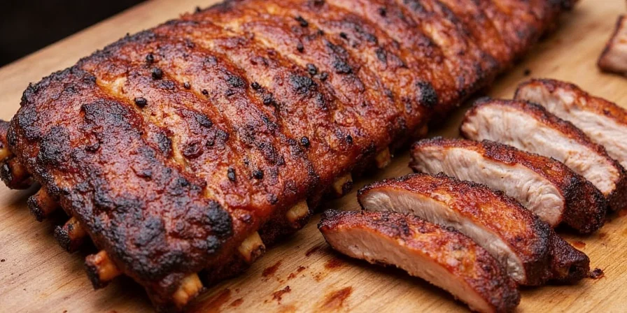 BBQ spices in a rack