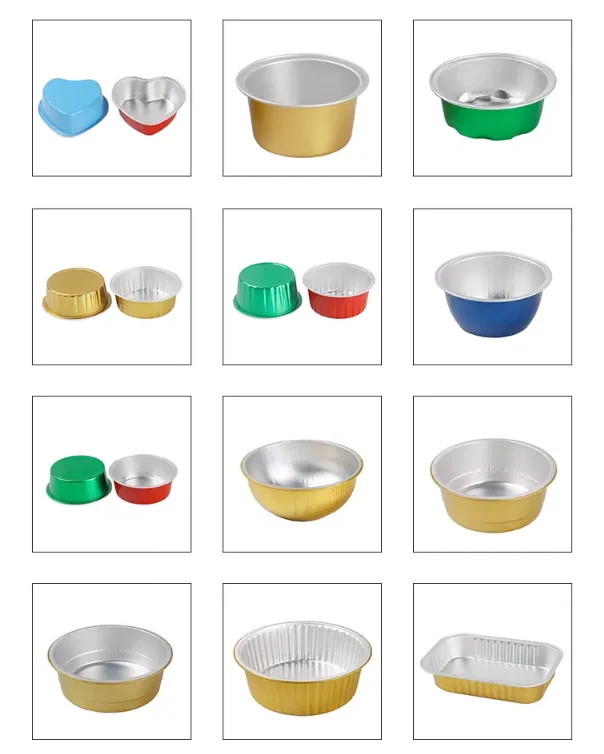 High quality aluminum foil empty coffee capsule with sticker