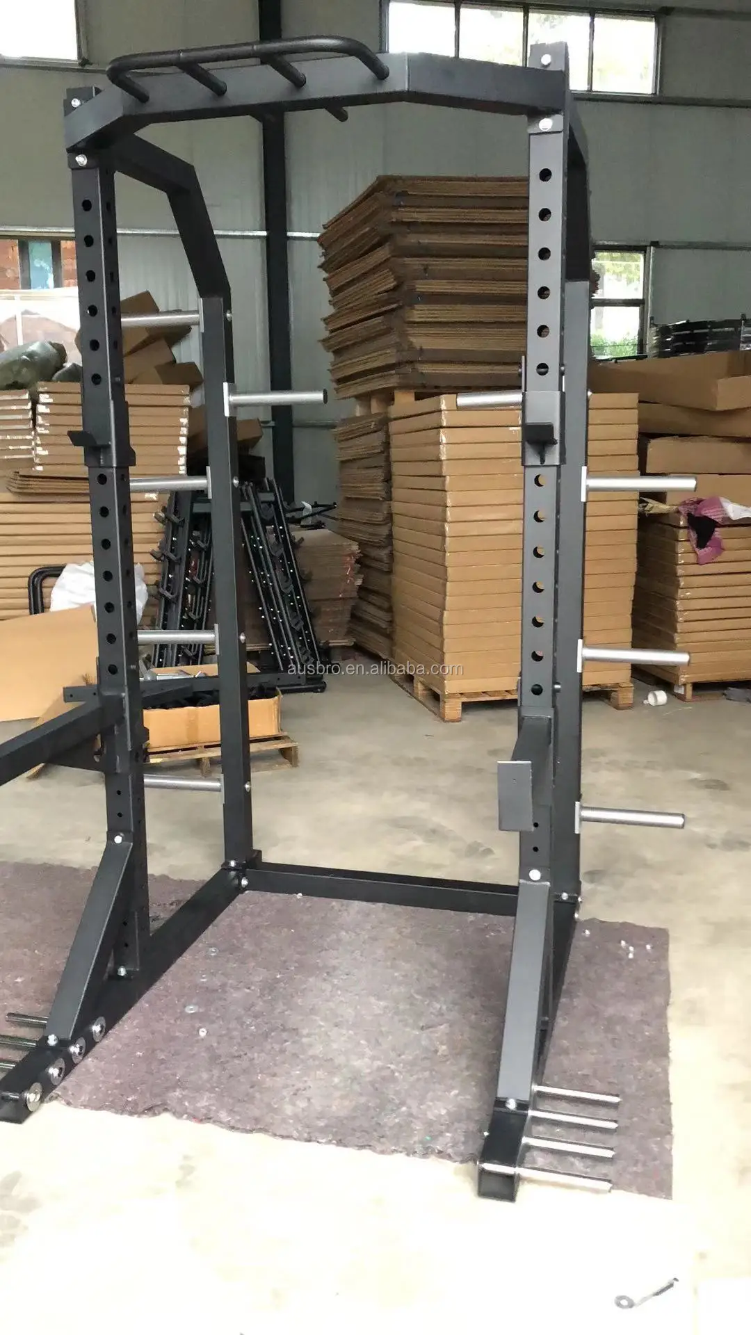 Athletics Fitness Power Rack Squat Cage Home Gym Training Station