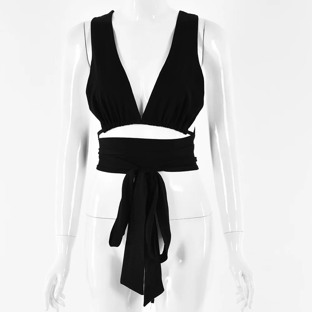 

2021 summer new style cotton tube top women's bandage sexy top, 3colors