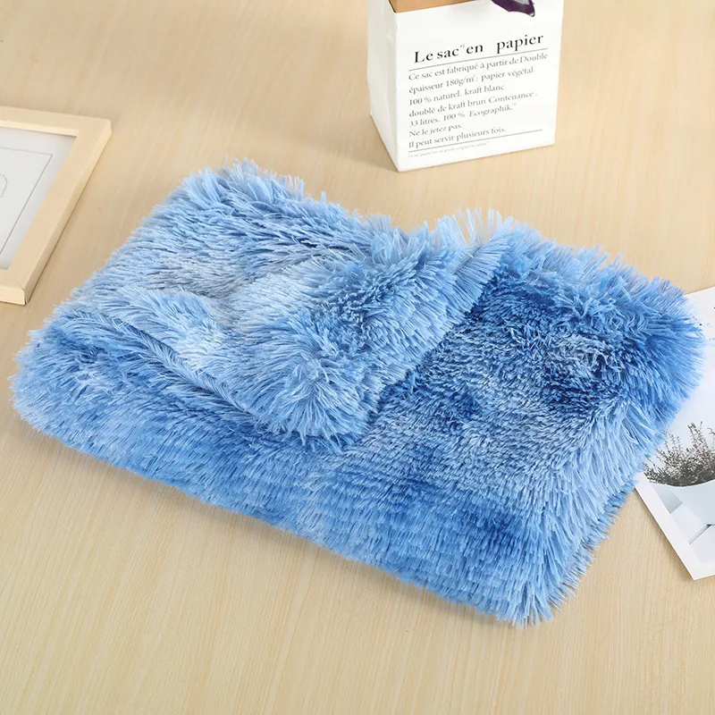 

Non-Slip Long Plush Dog Blanket, Soft Fleece Cat Cushion Mat Pad For Dogs, Picture