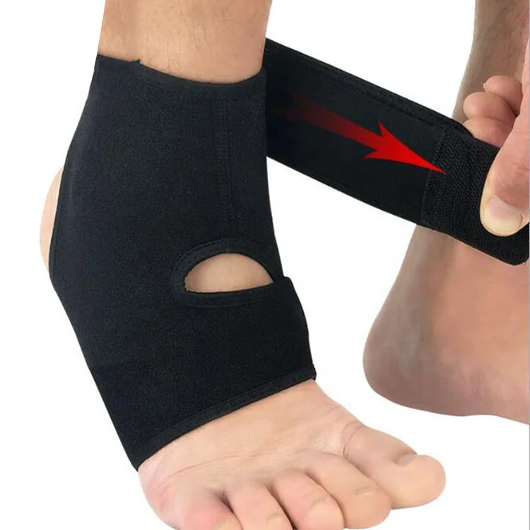 

Anti-sprain ankle socks mountaineering elastic ankle protection, Black