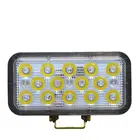 正方形 12 V-60 V 18 ワット Led ラウンド電球自動システム自動車ランプライトヘッドライト車の led ヘッドライト自動ランプ