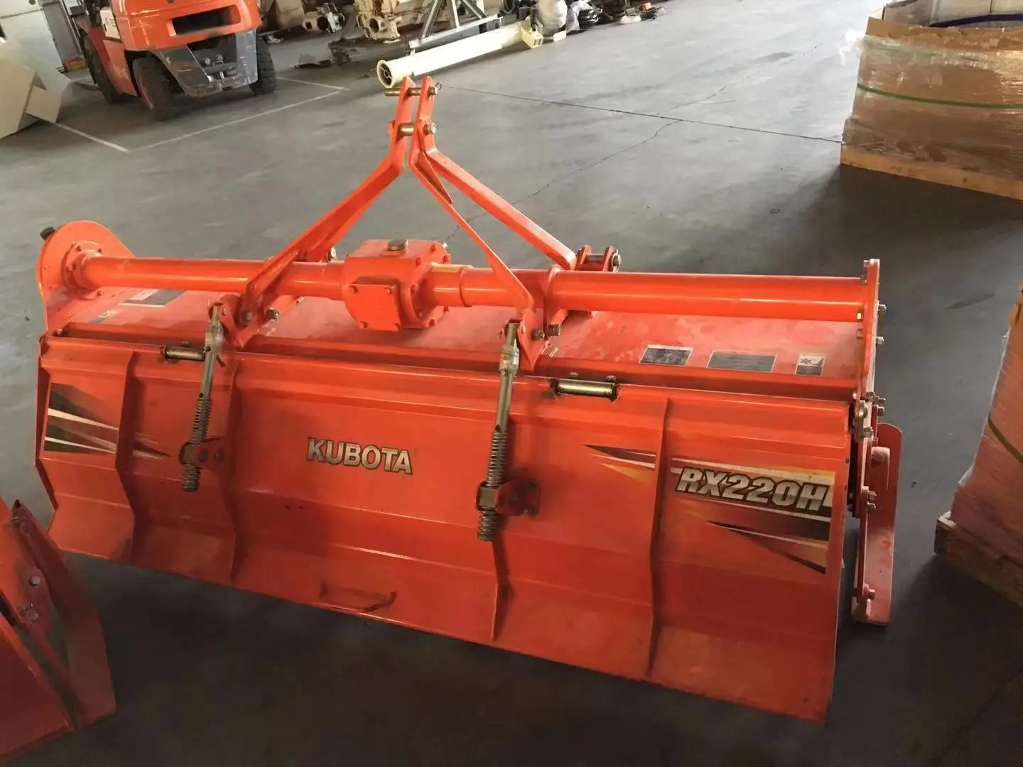 tractor equipment kubota rx220h cultivator rotary