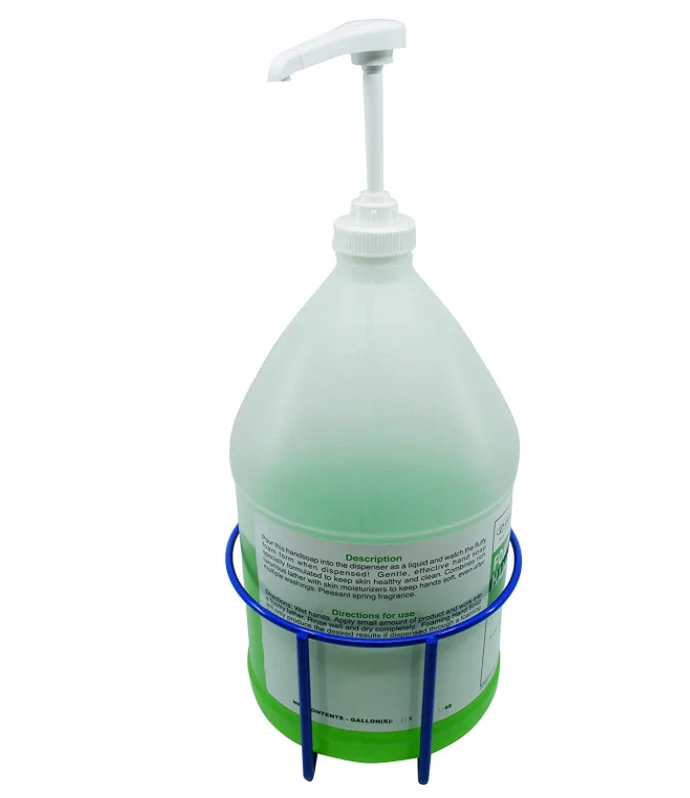 Wire Cleaning Wipes Holder Wall Mount Bracket For Hand Sanitizer Pump