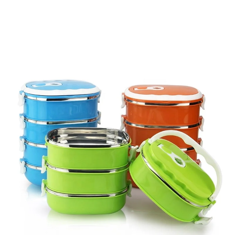 

Factory direct sale 1 layer stainless steel lunch box