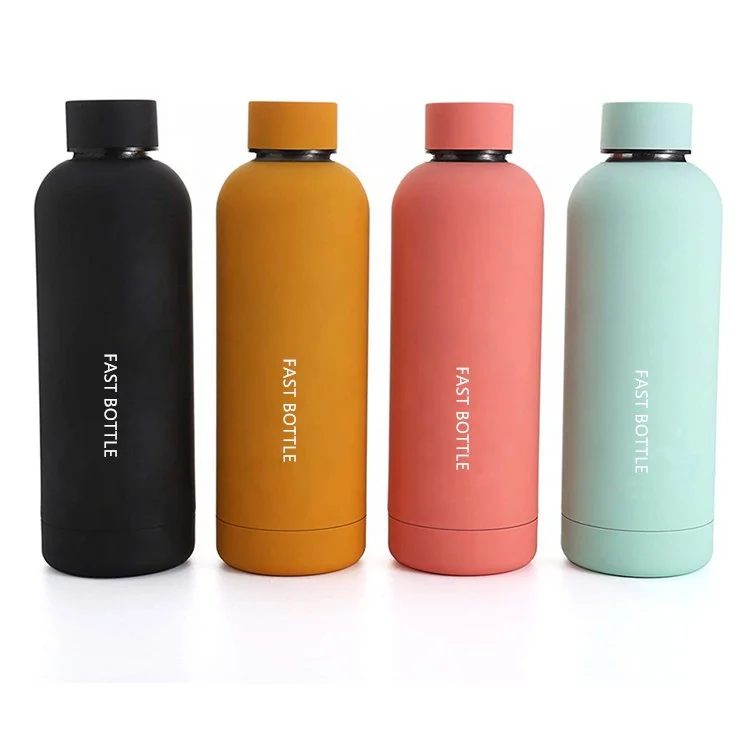 

Small Narrow Mouth BPA Free Custom Logo Thermal Drink Bottle Double Wall Vacuum Insulated Stainless Steel Hot Water Bottle, Stainless steel color/customized color