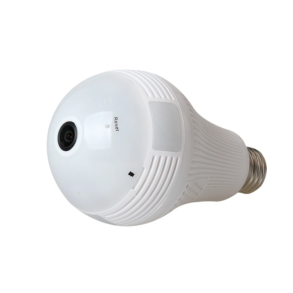 
Newest !!! Cheap Price 960P 360 Degree VR Panoramic Bulb IP Camera Indoor Wifi Two Way Audio Security Camera Wifi 