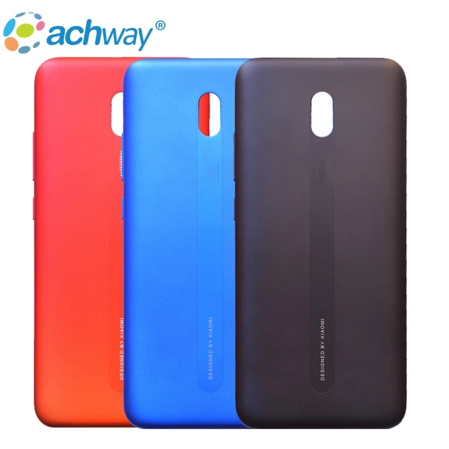

For Xiaomi Redmi 8A Back Battery Cover For Redmi 8A Back Glass Door Housing For Redmi 8A Battery Cover Rear Panel, Black, blue