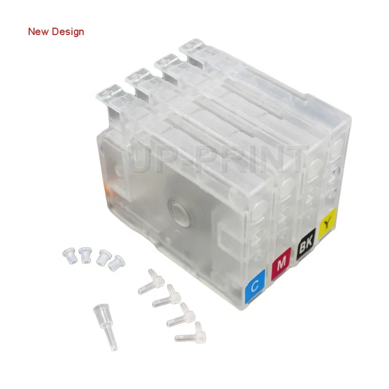 

For HP 711 Empty Refillable Ink Cartridge With permanent Chip compatible For HP DesignJet T120 T520 T130 T530 Printer, C, k, m, y