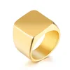 Thanksgiving Gifts Custom Stainless Steel Men Blank Signet Ring