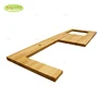High quality solid wood kitchen bench top / customized design beech wood counter tops for kitchen bench