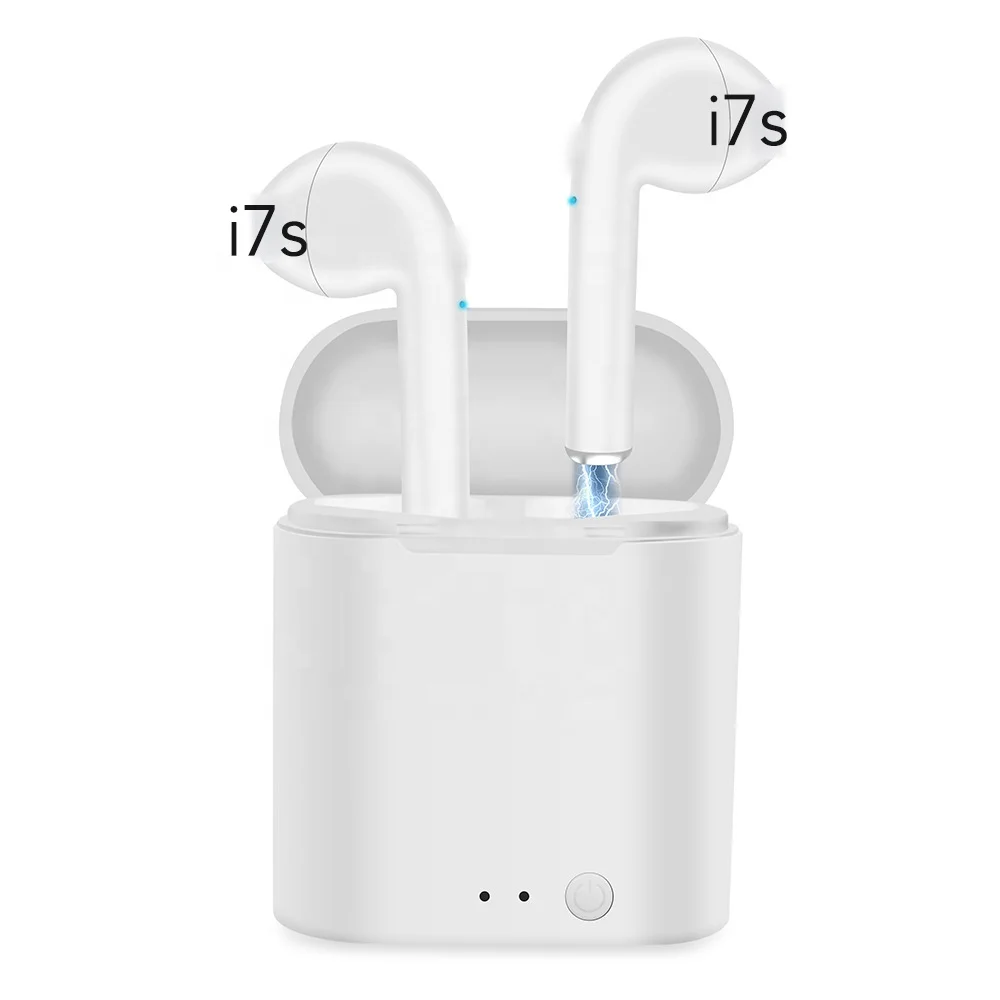 

TWS Earbuds Cheapest BT 5.0 TWS Wireless Headsets Stereo In-Ear Earphones With Charging Box for ios and Android, White/custom