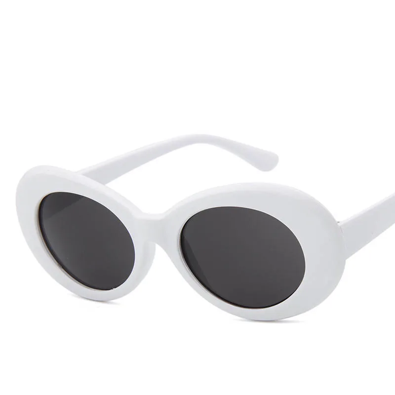 

Men Women Clout Glasses UV400 Mirrored NIRVANA Kurt Cobain Sunglasses Classic Fahion Female Male Sun Glasses