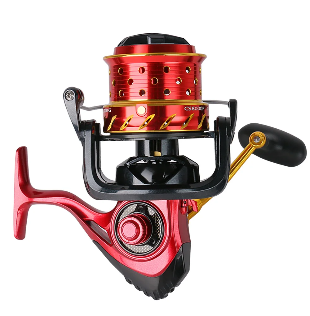Manufacturers 5+1 BB Saltwater Spinning Reel 10000 12000 Casting Fishing Reels, As showed