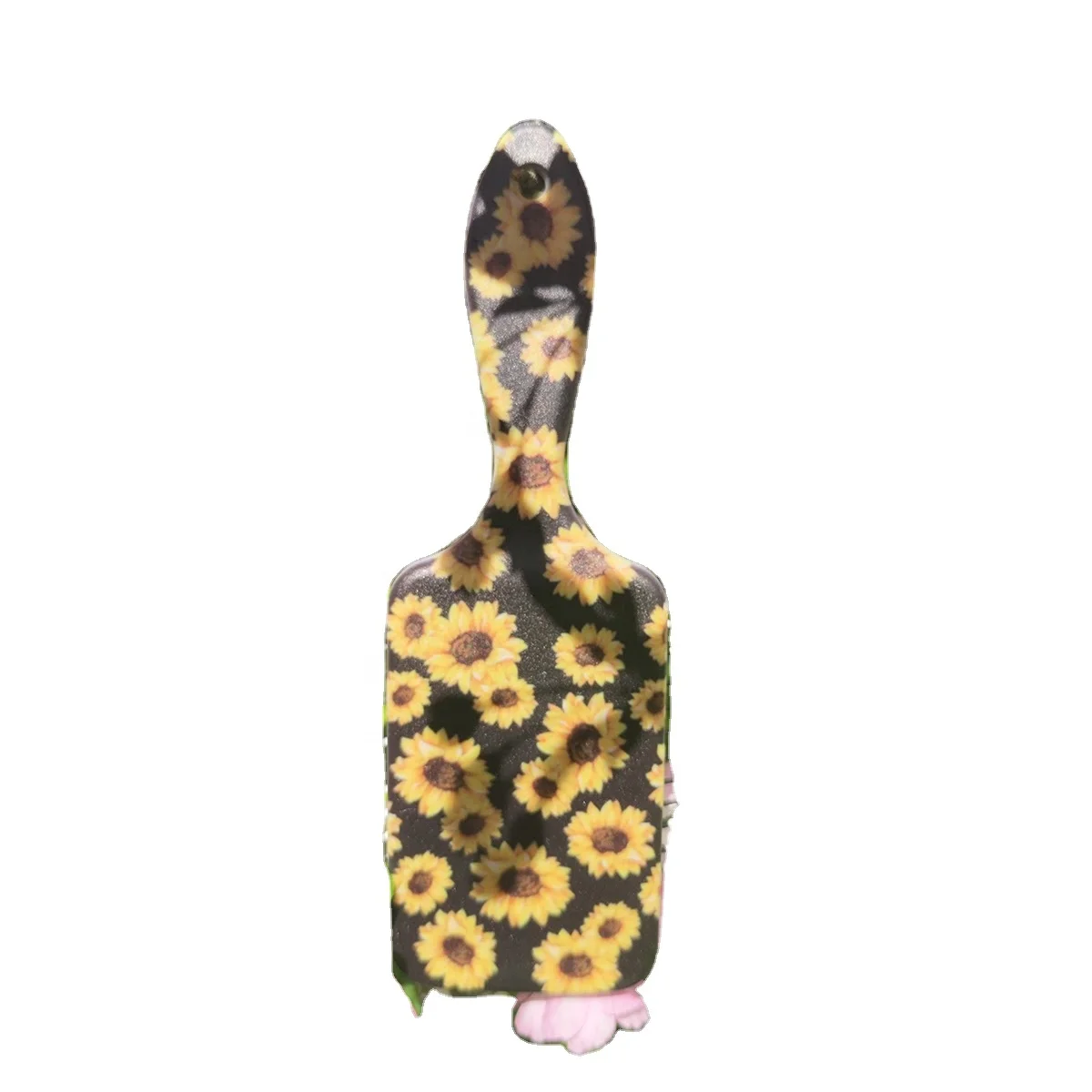 

Wholesale Fashion New Leopard Rectangle Sunflower Paddle Brush